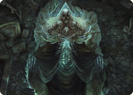 Myrkul, Lord of Bones Art Card (39) [Commander Legends: Battle for Baldur's Gate Art Series] | Card Citadel