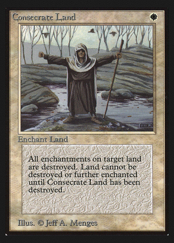 Consecrate Land (IE) [Intl. Collectors’ Edition] | Card Citadel