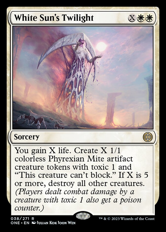 White Sun's Twilight [Phyrexia: All Will Be One] | Card Citadel