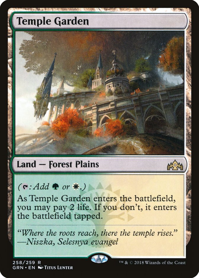 Temple Garden [Guilds of Ravnica] | Card Citadel