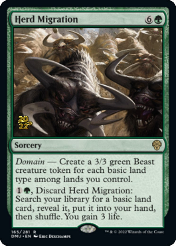 Herd Migration [Dominaria United Prerelease Promos] | Card Citadel