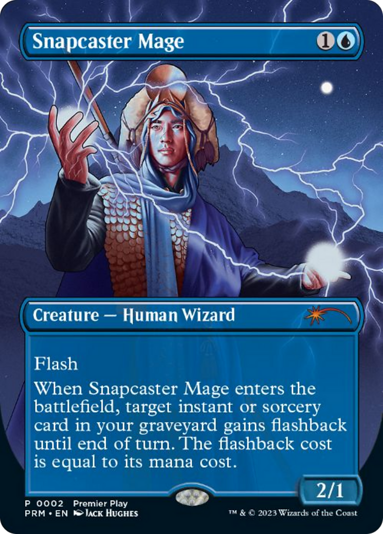 Snapcaster Mage (Borderless Alternate Art) [Regional Championship Qualifiers 2023] | Card Citadel