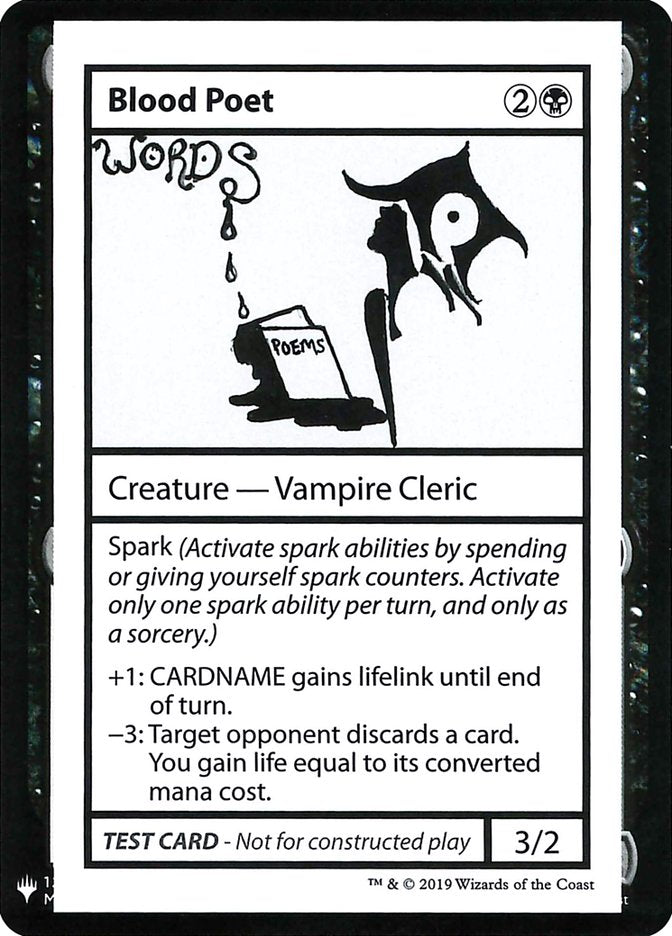 Blood Poet [Mystery Booster Playtest Cards] | Card Citadel