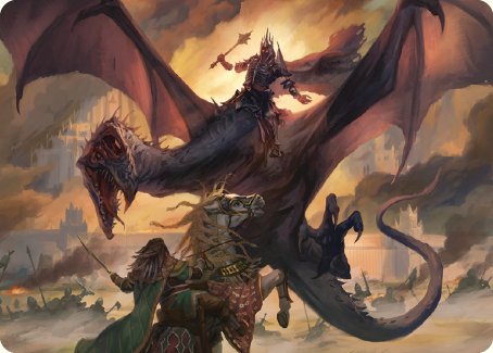 Witch-king, Bringer of Ruin Art Card [The Lord of the Rings: Tales of Middle-earth Art Series] | Card Citadel