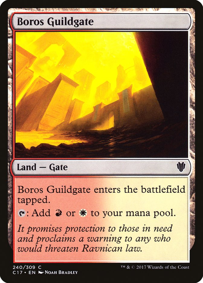 Boros Guildgate [Commander 2017] | Card Citadel