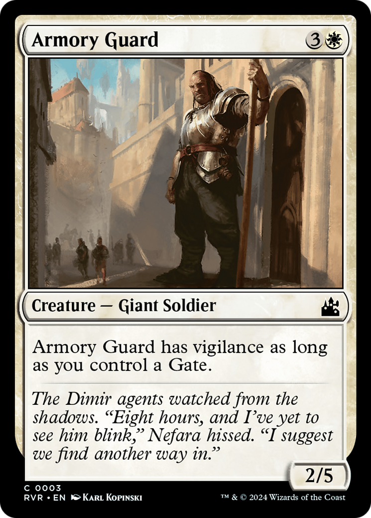 Armory Guard [Ravnica Remastered] | Card Citadel