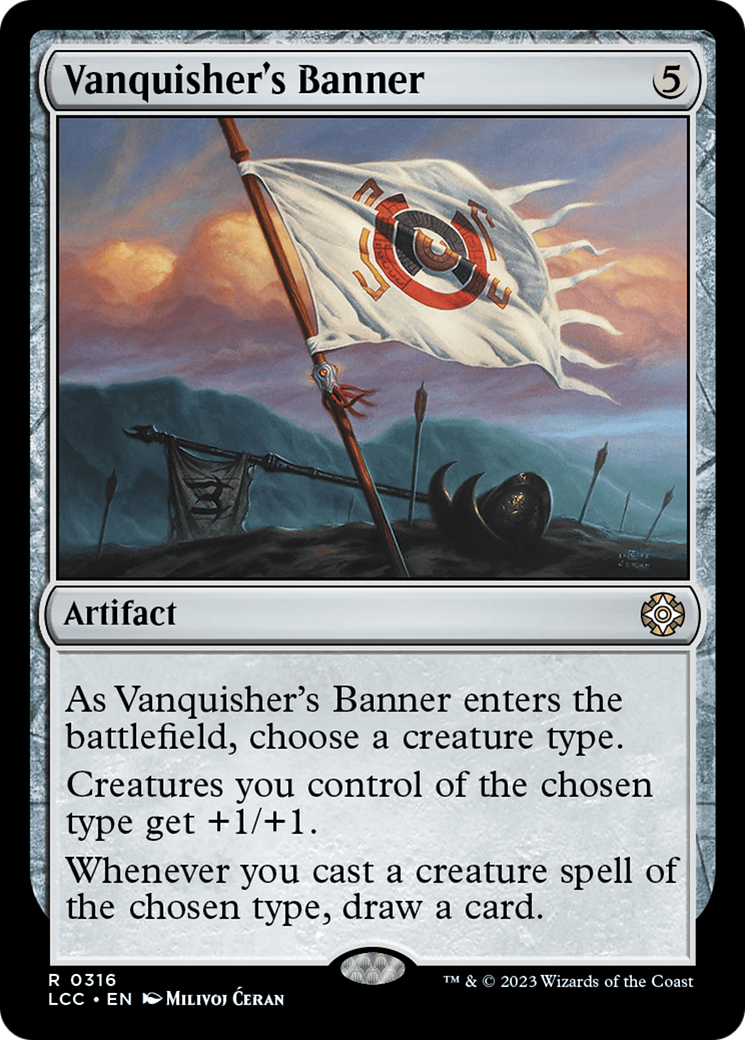 Vanquisher's Banner [The Lost Caverns of Ixalan Commander] | Card Citadel