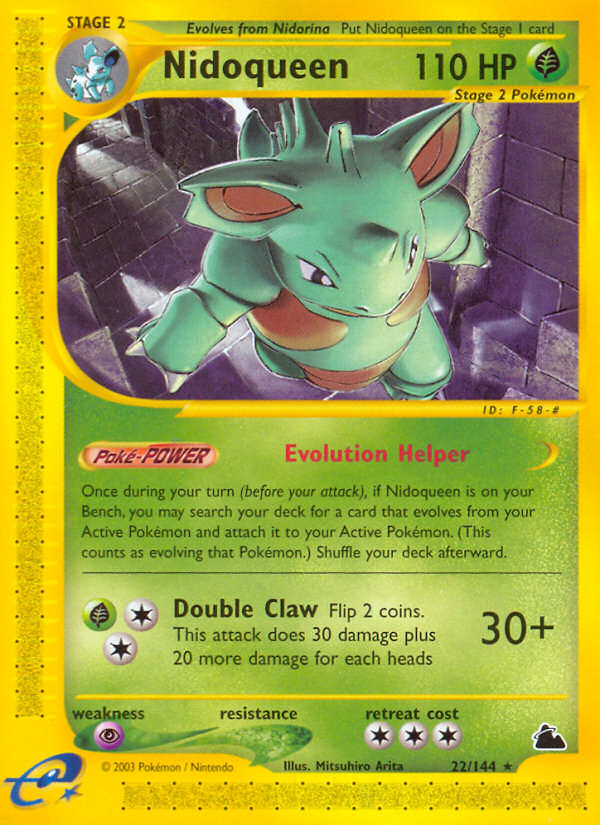 Nidoqueen (22/144) [Skyridge] | Card Citadel