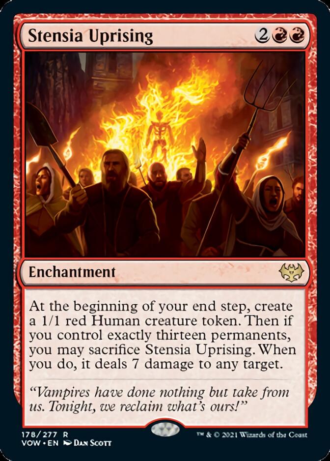 Stensia Uprising [Innistrad: Crimson Vow] | Card Citadel