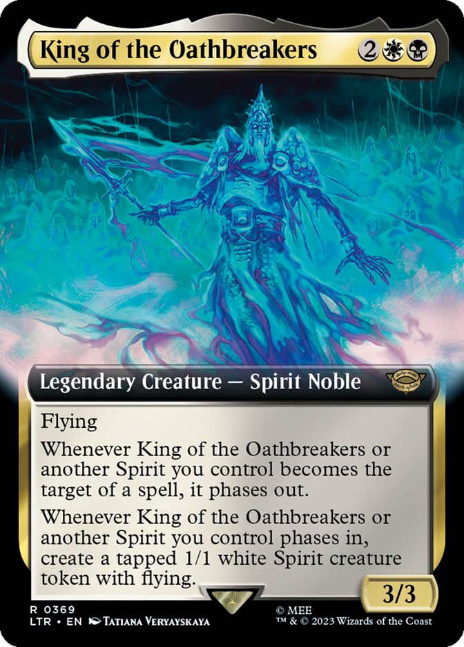King of the Oathbreakers (Extended Art) [The Lord of the Rings: Tales of Middle-Earth] | Card Citadel