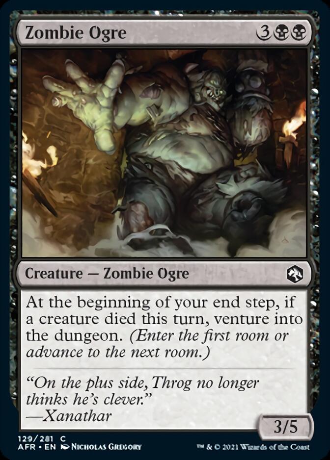 Zombie Ogre [Dungeons & Dragons: Adventures in the Forgotten Realms] | Card Citadel