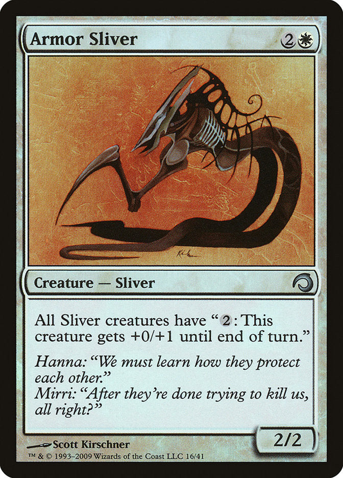 Armor Sliver [Premium Deck Series: Slivers] | Card Citadel