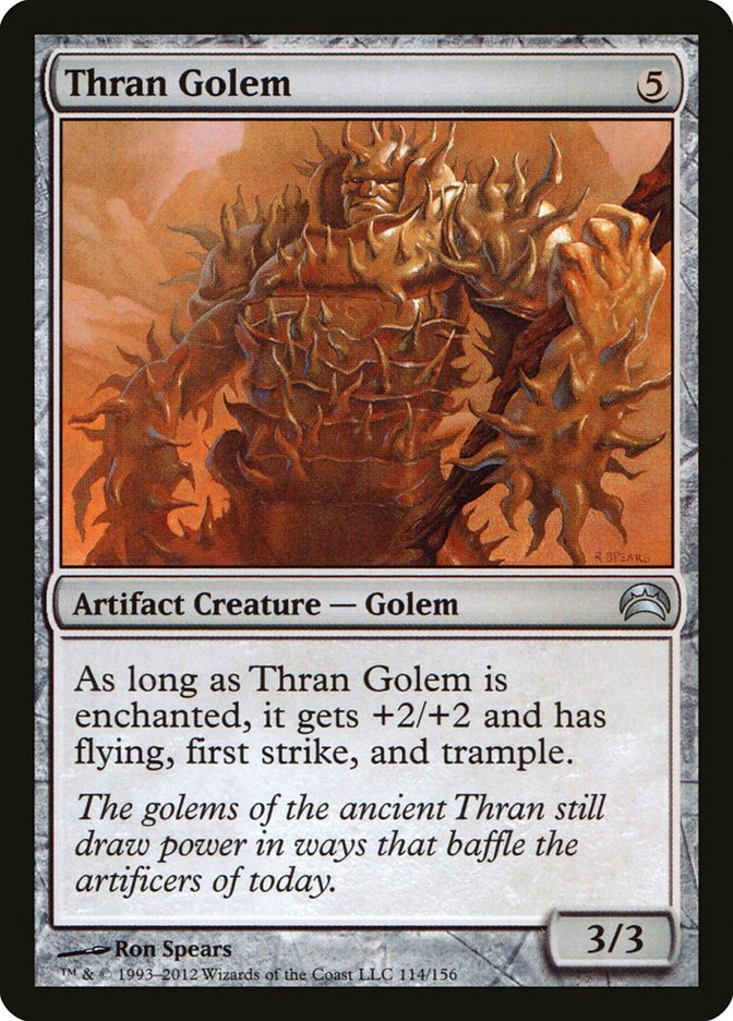 Thran Golem [Planechase 2012] | Card Citadel