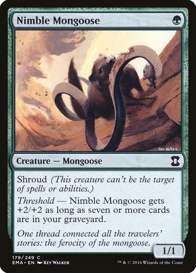 Nimble Mongoose [Eternal Masters] | Card Citadel