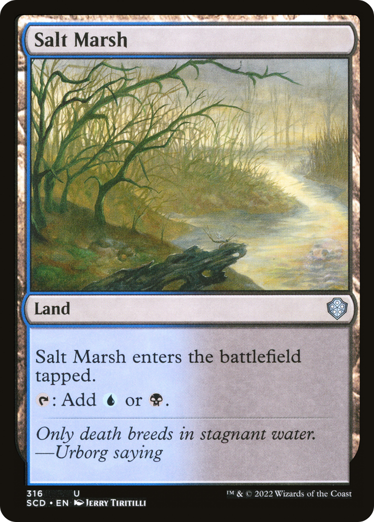 Salt Marsh [Starter Commander Decks] | Card Citadel