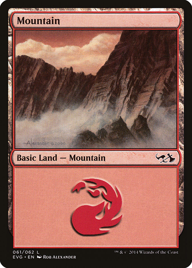 Mountain (61) (Elves vs. Goblins) [Duel Decks Anthology] | Card Citadel