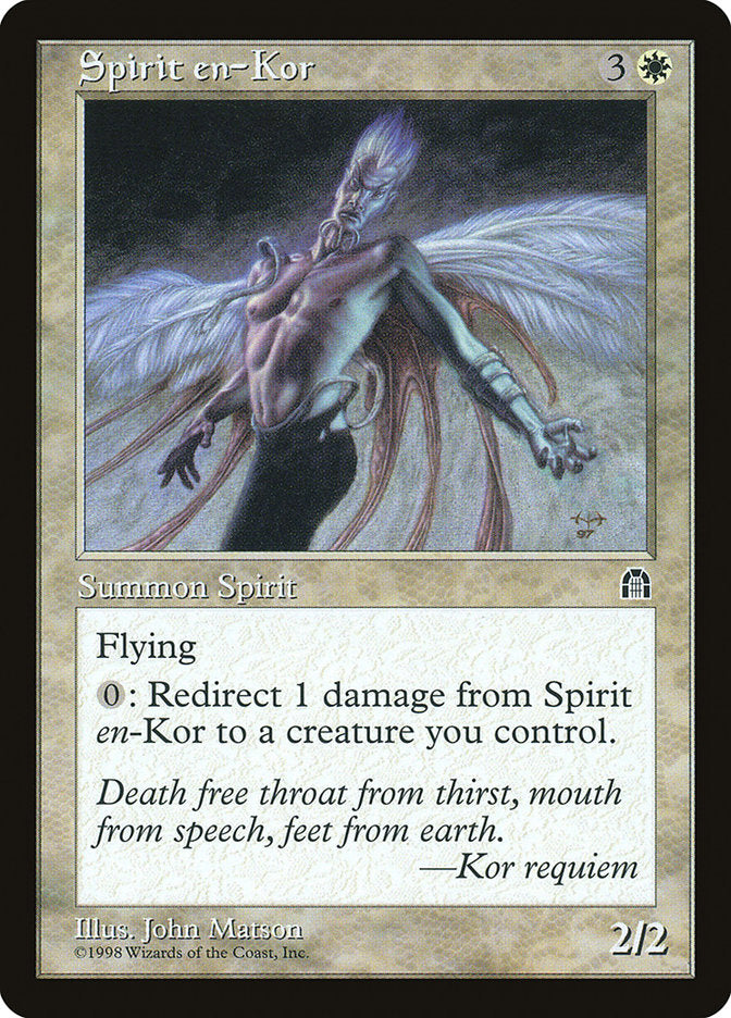 Spirit en-Kor [Stronghold] | Card Citadel