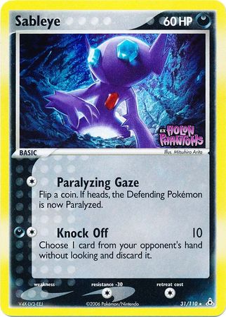 Sableye (31/110) (Stamped) [EX: Holon Phantoms] | Card Citadel