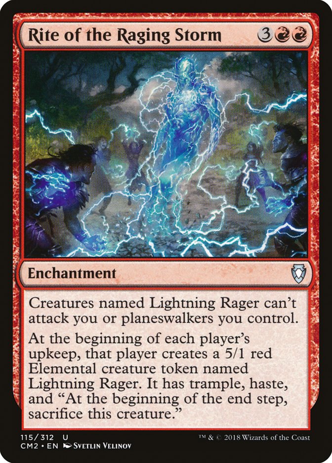 Rite of the Raging Storm [Commander Anthology Volume II] | Card Citadel