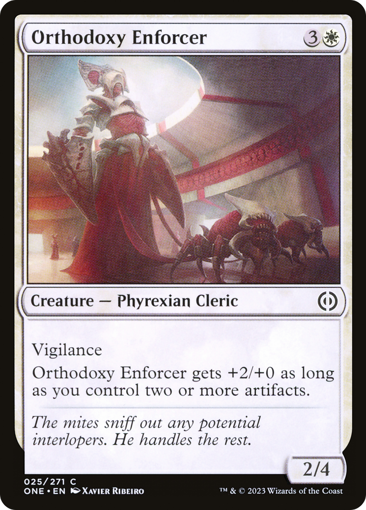 Orthodoxy Enforcer [Phyrexia: All Will Be One] | Card Citadel