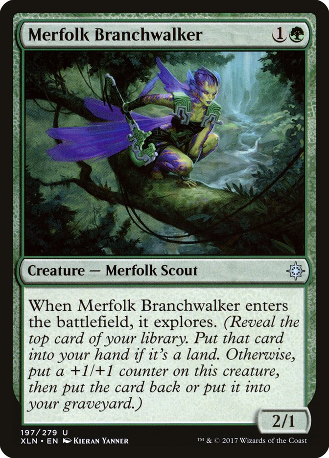 Merfolk Branchwalker [Ixalan] | Card Citadel