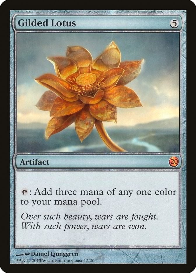 Gilded Lotus [From the Vault: Twenty] | Card Citadel