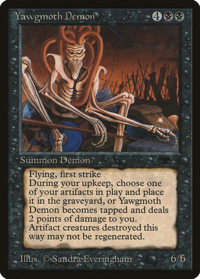 Yawgmoth Demon [Antiquities] | Card Citadel