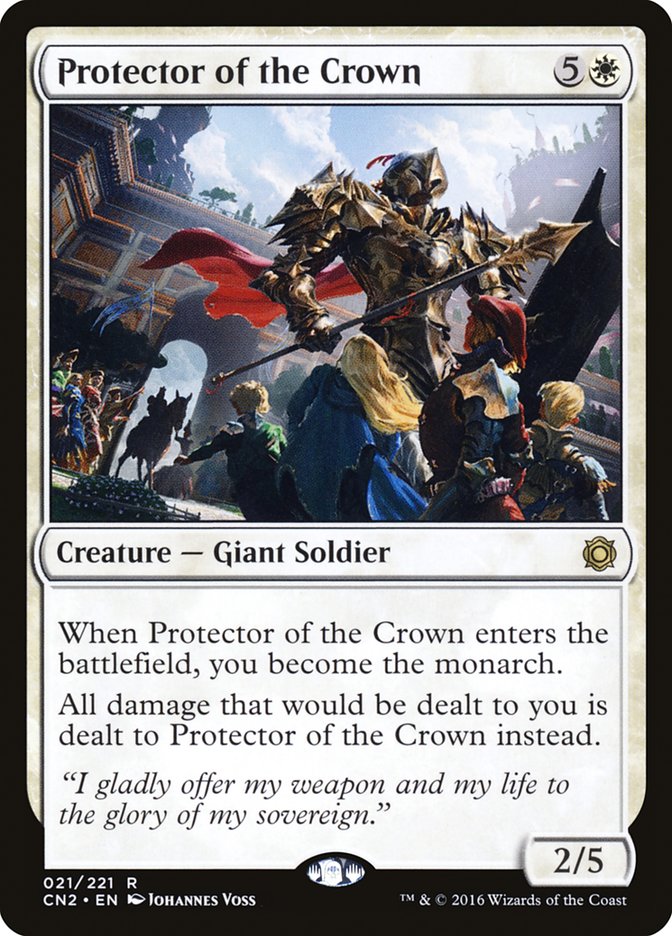 Protector of the Crown [Conspiracy: Take the Crown] | Card Citadel