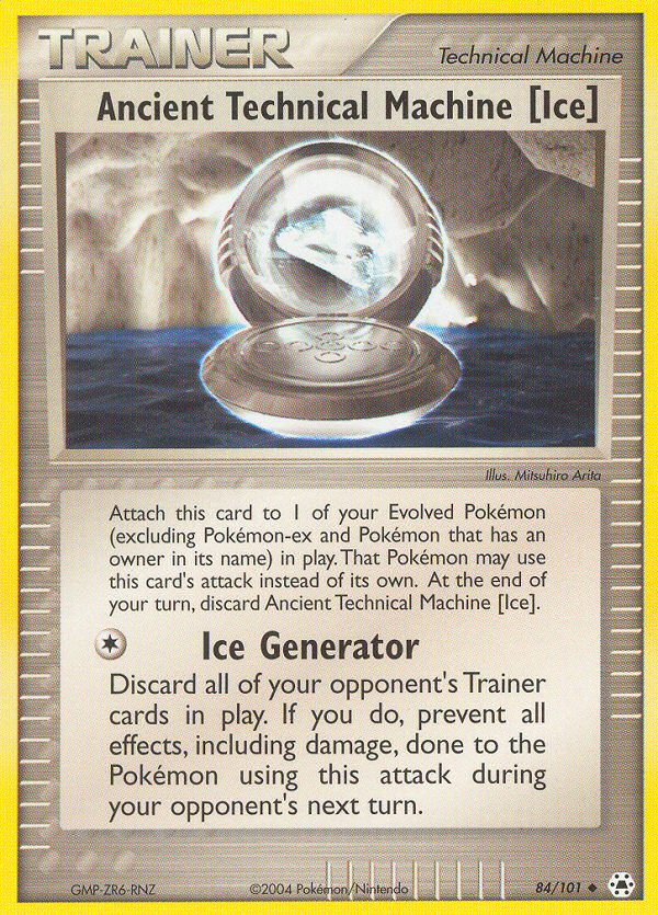 Ancient Technical Machine [Ice] (84/101) [EX: Hidden Legends] | Card Citadel