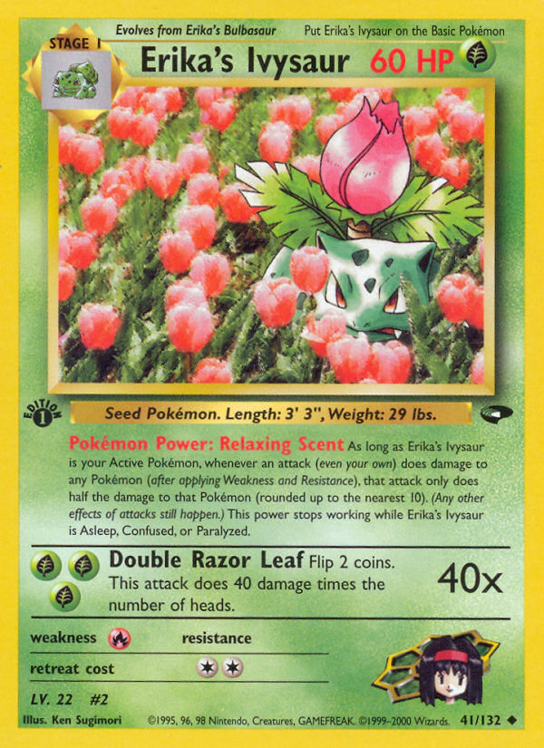 Erika's Ivysaur (41/132) [Gym Challenge 1st Edition] | Card Citadel