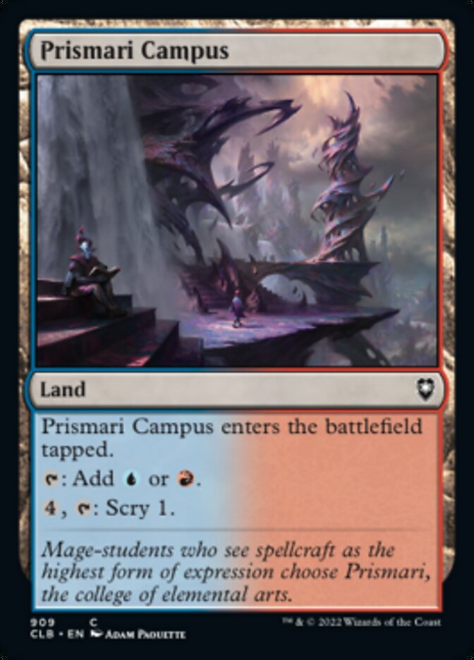 Prismari Campus [Commander Legends: Battle for Baldur's Gate] | Card Citadel