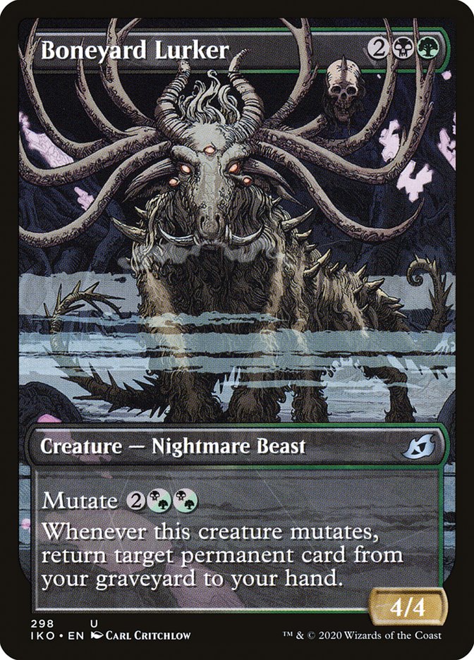 Boneyard Lurker (Showcase) [Ikoria: Lair of Behemoths] | Card Citadel