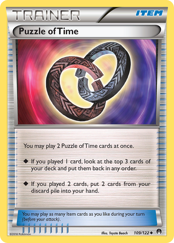 Puzzle of Time (109/122) [XY: BREAKpoint] | Card Citadel