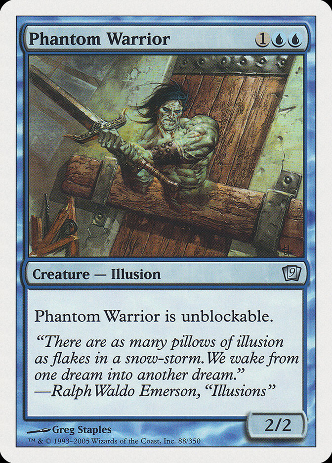 Phantom Warrior [Ninth Edition] | Card Citadel
