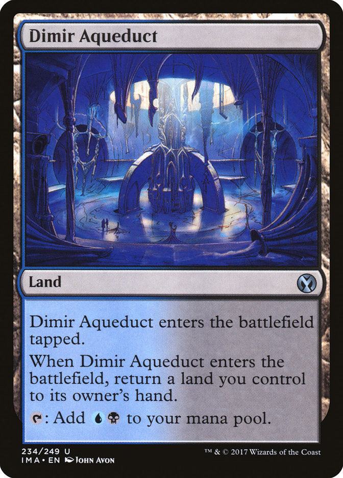 Dimir Aqueduct [Iconic Masters] | Card Citadel