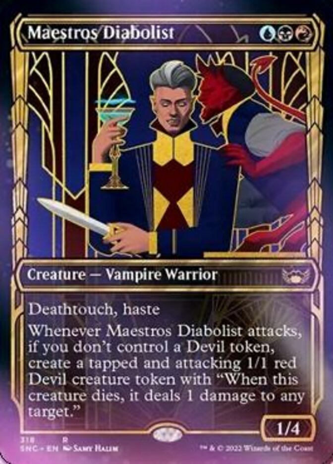 Maestros Diabolist (Showcase Golden Age) [Streets of New Capenna] | Card Citadel