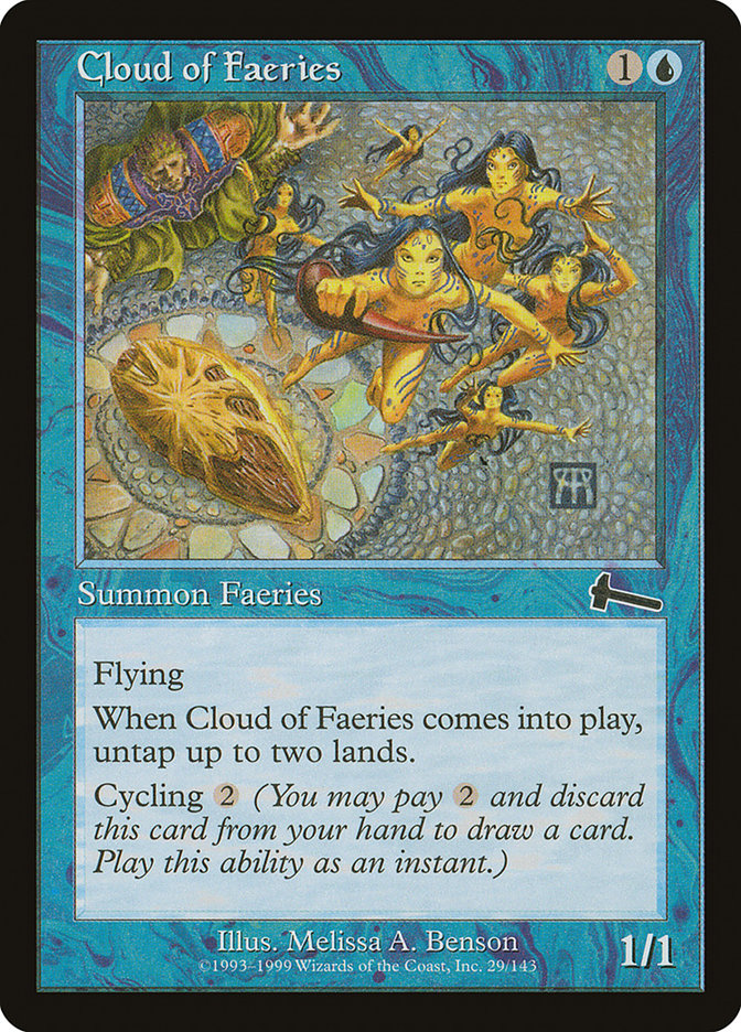 Cloud of Faeries [Urza's Legacy] | Card Citadel