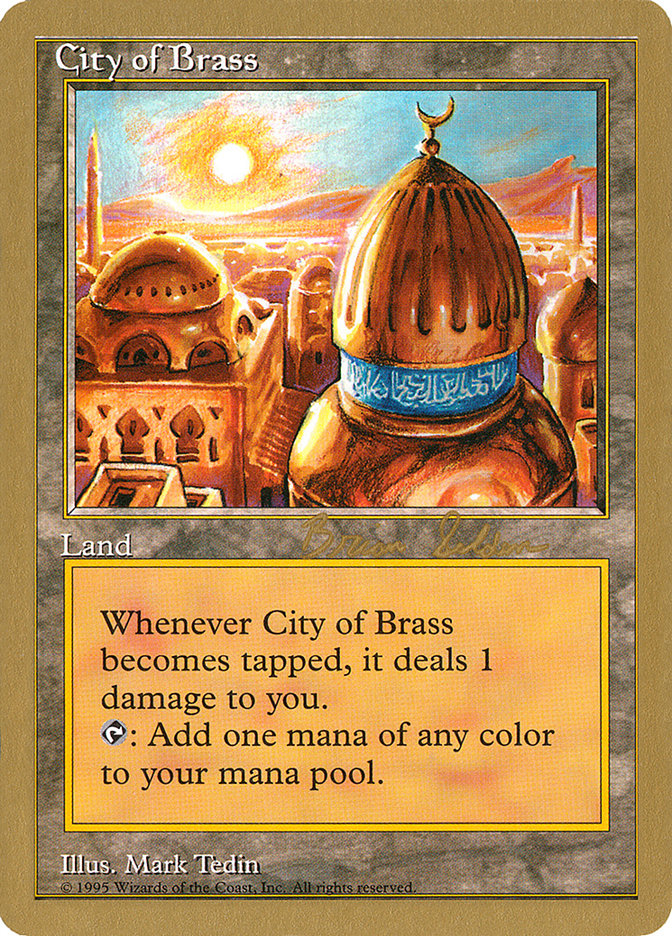 City of Brass (Brian Selden) [World Championship Decks 1998] | Card Citadel