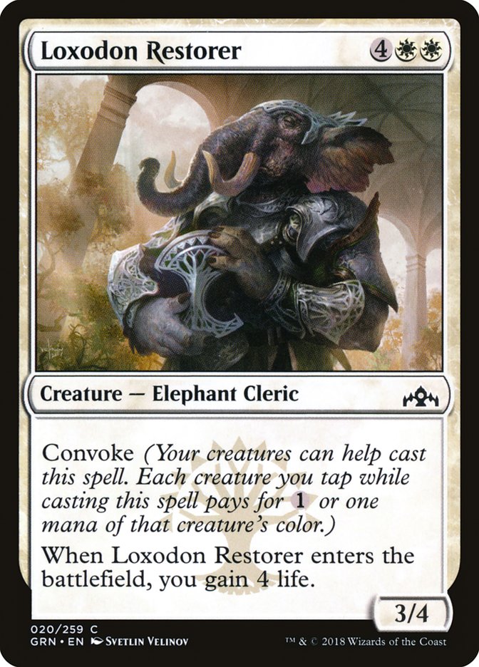 Loxodon Restorer [Guilds of Ravnica] | Card Citadel