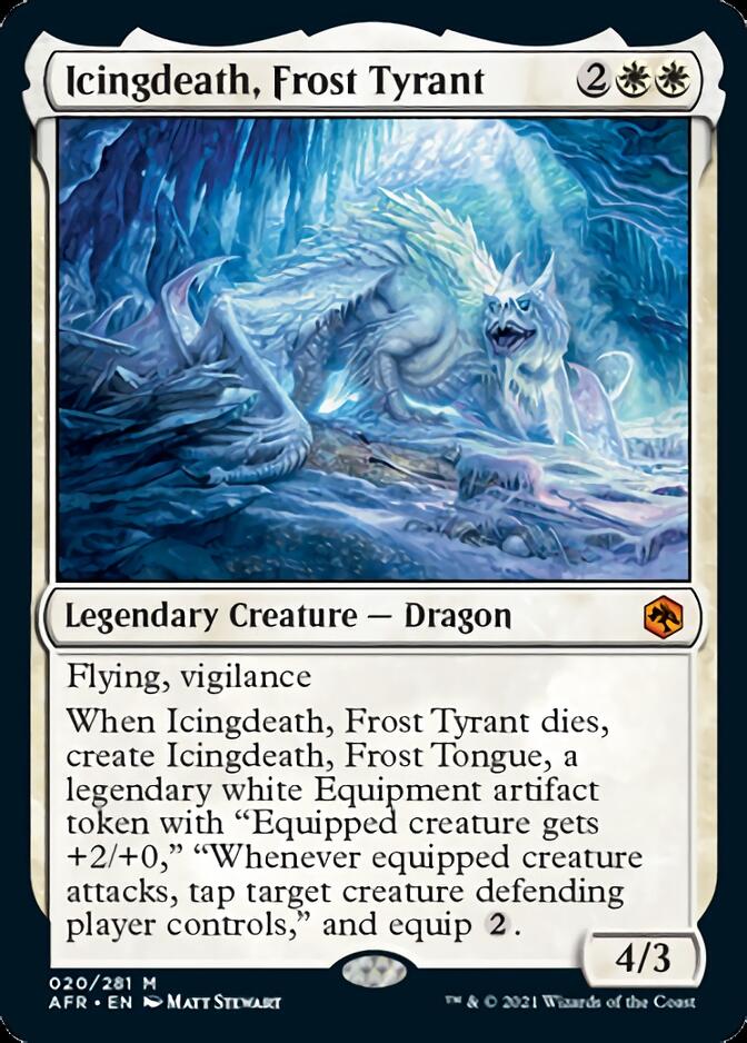 Icingdeath, Frost Tyrant [Dungeons & Dragons: Adventures in the Forgotten Realms] | Card Citadel