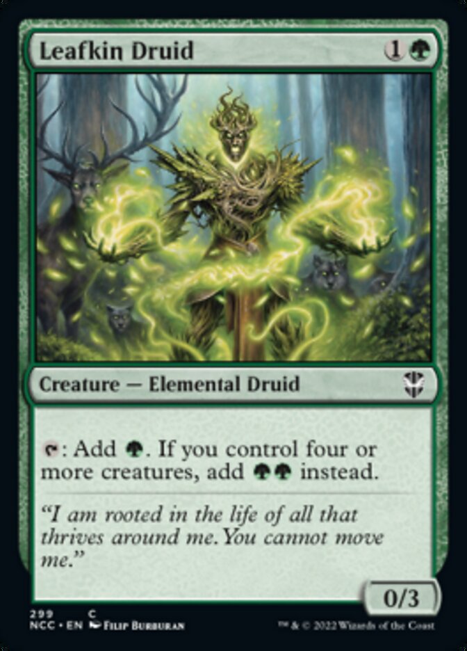 Leafkin Druid [Streets of New Capenna Commander] | Card Citadel