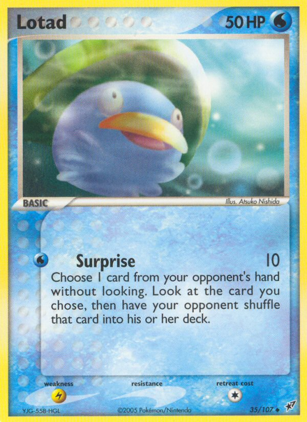 Lotad (35/107) [EX: Deoxys] | Card Citadel