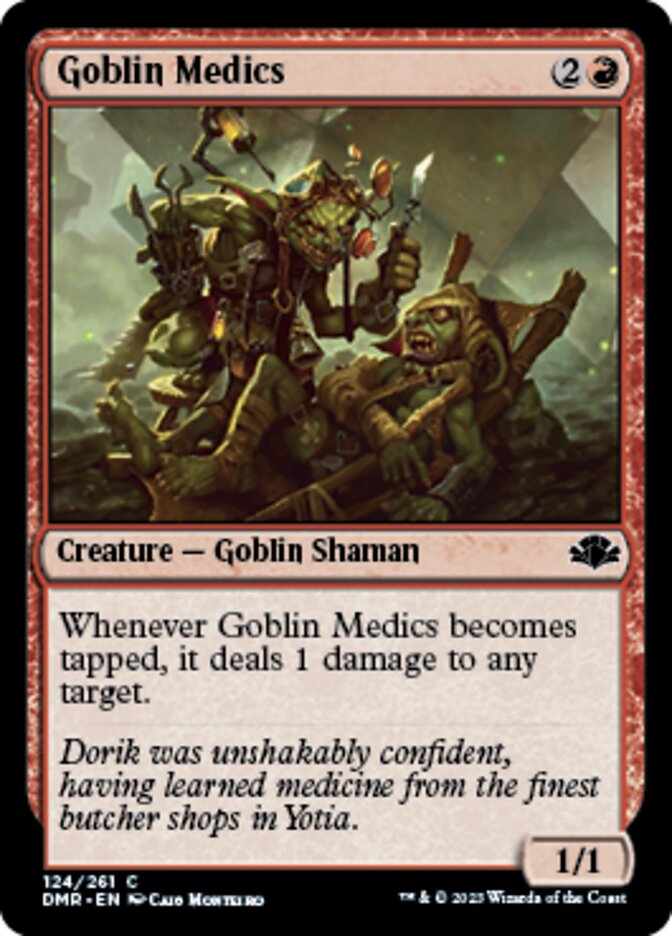 Goblin Medics [Dominaria Remastered] | Card Citadel