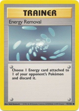 Energy Removal (92/102) [Base Set Unlimited] | Card Citadel