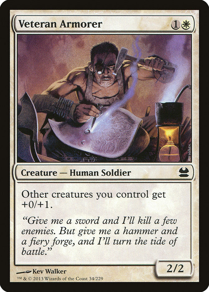 Veteran Armorer [Modern Masters] | Card Citadel