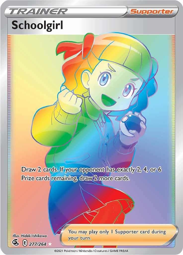 Schoolgirl (277/264) [Sword & Shield: Fusion Strike] | Card Citadel