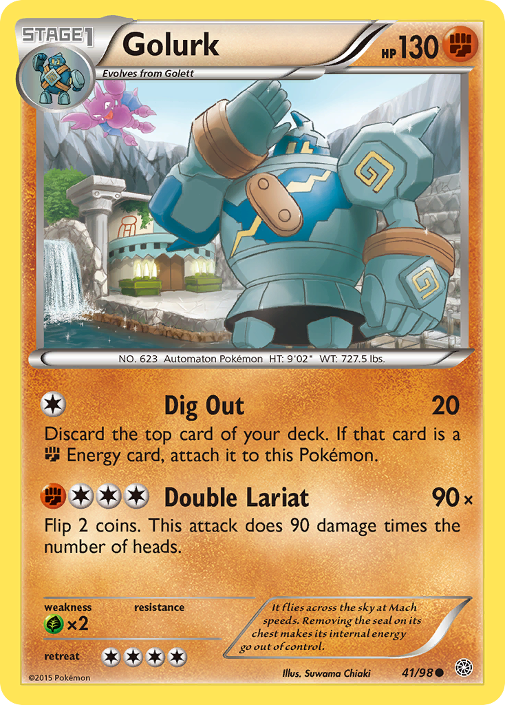 Golurk (41/98) [XY: Ancient Origins] | Card Citadel