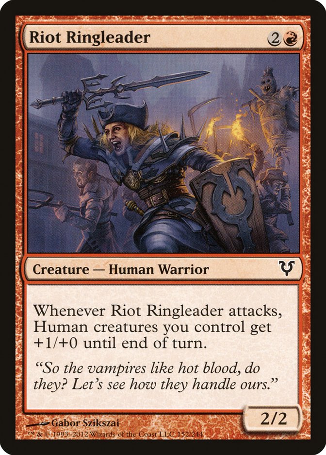 Riot Ringleader [Avacyn Restored] | Card Citadel