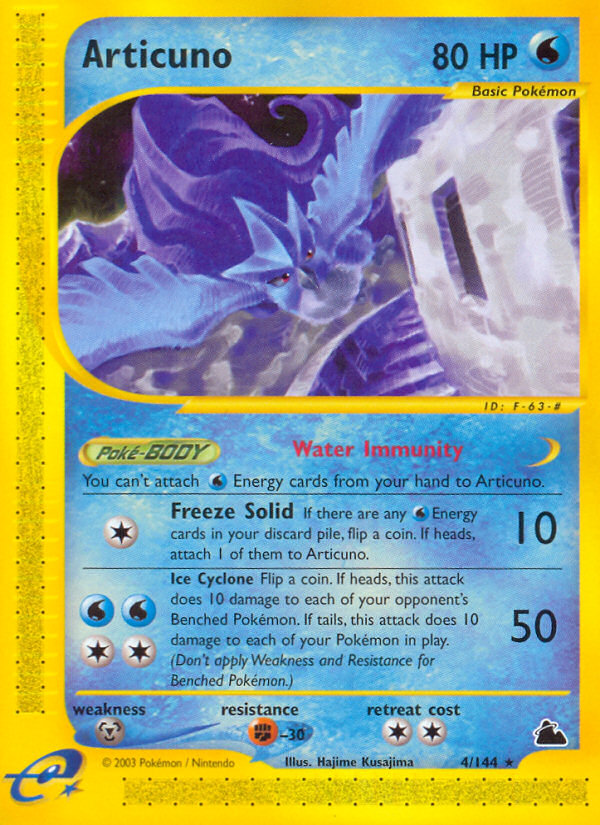 Articuno (4/144) [Skyridge] | Card Citadel