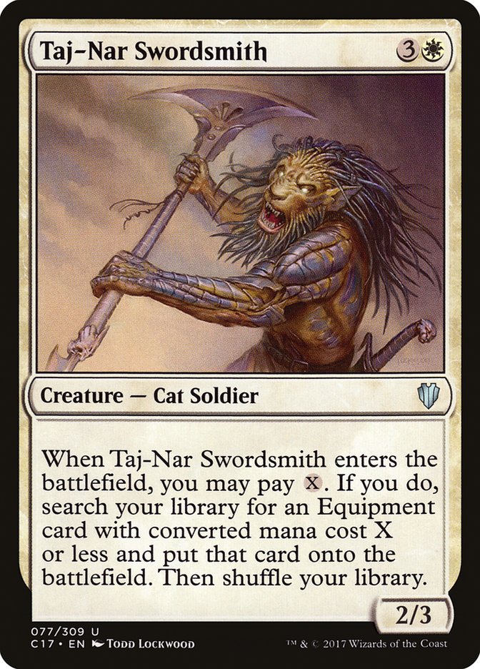 Taj-Nar Swordsmith [Commander 2017] | Card Citadel